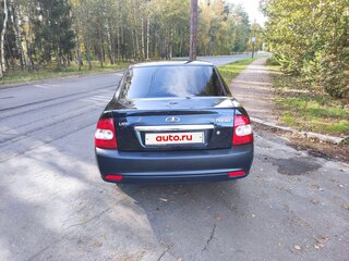 2010 Lada (ВАЗ) Priora Premier I, чёрный, 195000 рублей, вид 5