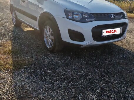 2015 Lada (ВАЗ) Kalina Cross II, белый, 450000 рублей, вид 1