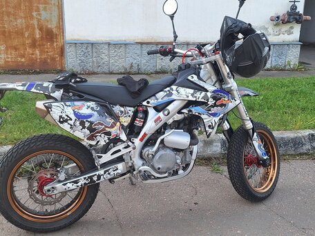 2014 Baltmotors Dakar 250 Motard, чёрный, 280000 рублей, вид 4