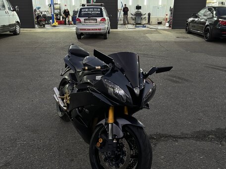 2007 Yamaha YZF-R6, серый, 545000 рублей, вид 2