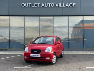 2007 Kia Picanto I, красный, 379000 рублей, вид 1