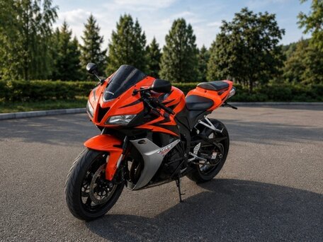 2008 Honda CBR 600RR, оранжевый, 660000 рублей, вид 1