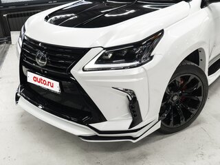 2017 Lexus LX 570 III Рестайлинг 2, белый, 11000000 рублей, вид 4