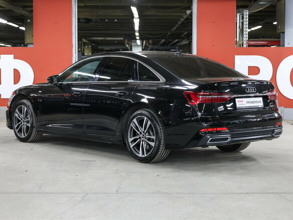 2021 Audi A6 45 TFSI V (C8), чёрный - вид 6