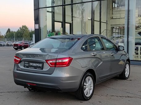 2018 Lada (ВАЗ) Vesta I, серый, 610000 рублей, вид 5