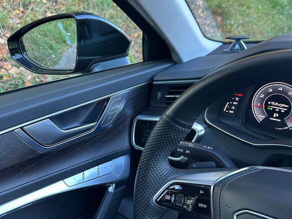 2023 Audi A6 45 TFSI Long V (C8) Рестайлинг, чёрный, 5950000 рублей - вид 19