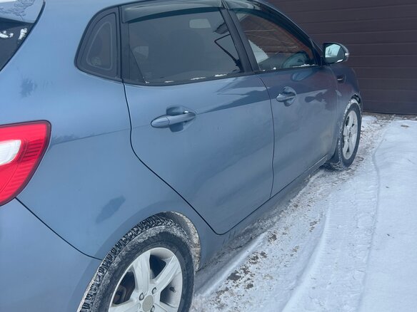 2014 Kia Rio 4-speed III, голубой, 720000 рублей - вид 5