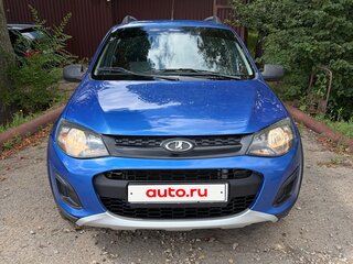 2017 Lada (ВАЗ) Kalina Cross II, синий, 499999 рублей, вид 2