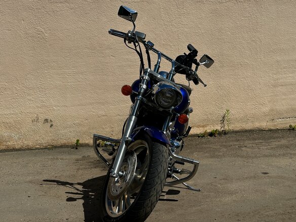 2005 Honda VTX 1300, синий, 707000 рублей - вид 18
