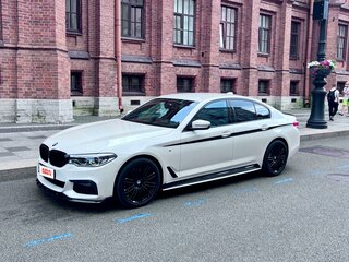 2019 BMW 5 серии 530d xDrive VII (G30/G31/G38), белый, 7000000 рублей, вид 1