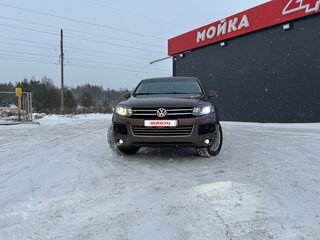 2011 Volkswagen Touareg II, коричневый, 1900000 рублей, вид 4