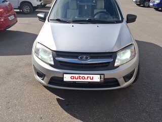 2018 Lada (ВАЗ) Granta I, серебристый, 590000 рублей, вид 2