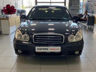 2006 Hyundai Sonata ТагАЗ IV (EF) Рестайлинг, чёрный, 380000 рублей, вид 2