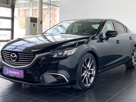 2018 Mazda 6 III (GJ) Рестайлинг, чёрный, 1899000 рублей, вид 1