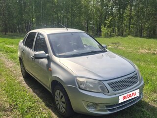 2014 Lada (ВАЗ) Granta I, серебристый, 220000 рублей, вид 2