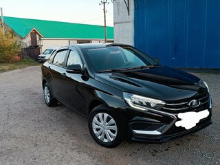 2024 Lada (ВАЗ) Vesta I Рестайлинг (NG), чёрный, 1250000 рублей, вид 3