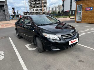 2008 Toyota Corolla X (E140, E150), чёрный, 1250000 рублей, вид 3