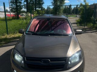 2013 Lada (ВАЗ) Granta I, коричневый, 465000 рублей, вид 2