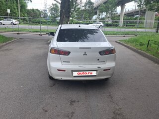 2012 Mitsubishi Lancer X Рестайлинг, белый, 500000 рублей, вид 4