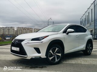 2019 Lexus NX 300h I Рестайлинг, белый, 3750000 рублей, вид 1