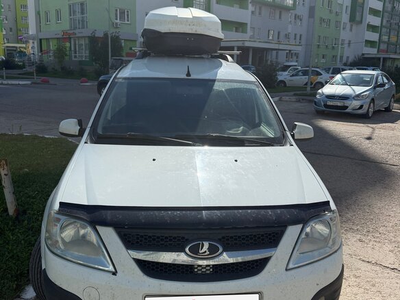 2019 Lada (ВАЗ) Largus I, белый, 660000 рублей - вид 4