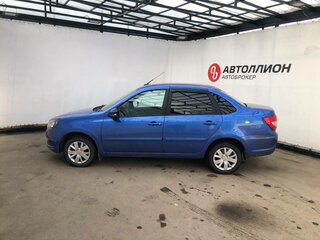 2021 Lada (ВАЗ) Granta I Рестайлинг, синий, 752050 рублей, вид 2