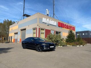 2016 BMW 5 серии 528i xDrive VI (F10/F11/F07) Рестайлинг, синий, 2599000 рублей, вид 4