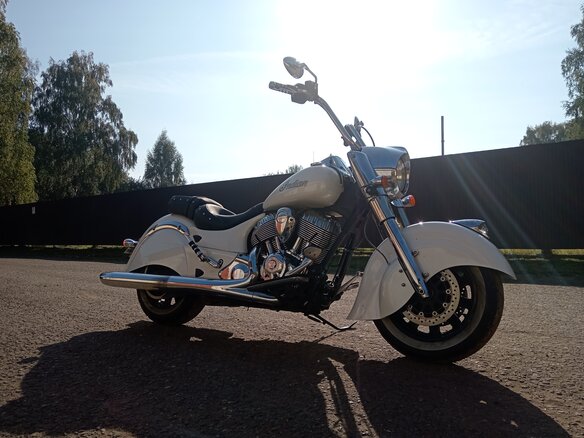 2016 Indian Chief, белый, 945000 рублей