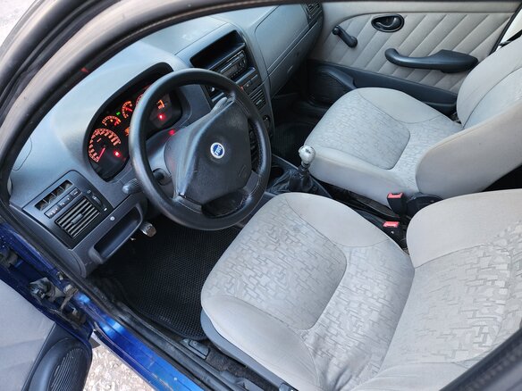 2007 Fiat Albea I Рестайлинг, синий - вид 10