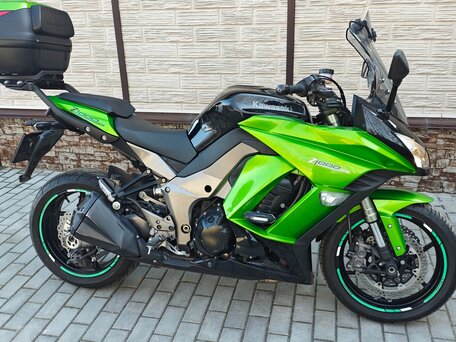 2011 Kawasaki Z 1000SX, зелёный, 765000 рублей, вид 2