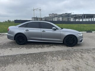 2015 Audi A6 IV (C7) Рестайлинг, серый, 2970000 рублей, вид 4