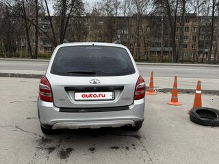 2015 Lada (ВАЗ) Kalina Cross II, серый, 380000 рублей, вид 4