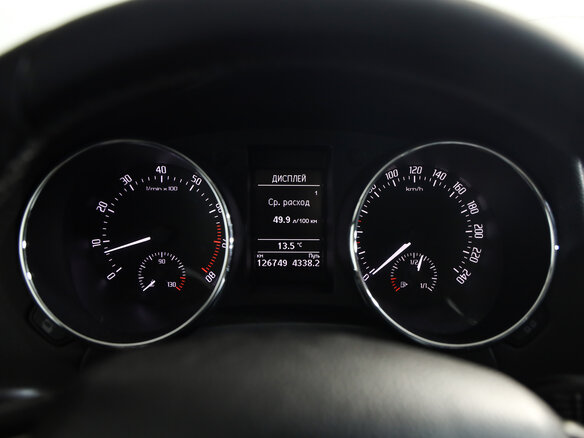 2014 Skoda Yeti I Рестайлинг, синий - вид 10