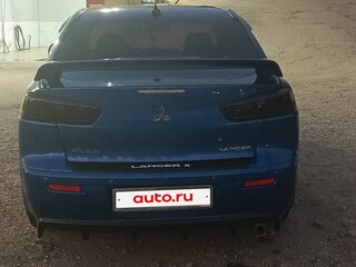 2011 Mitsubishi Lancer X Рестайлинг, синий, 680000 рублей, вид 5
