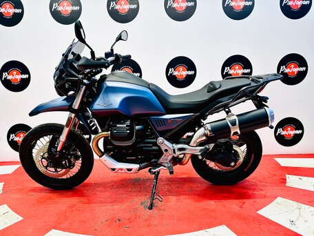 2019 Moto Guzzi V85 TT, синий, 880000 рублей, вид 2