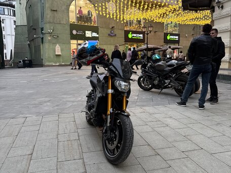 2016 Yamaha MT-09 (FZ-09), чёрный, 700000 рублей, вид 3