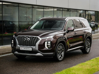 2021 Hyundai Palisade I, красный, 4344600 рублей, вид 3