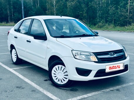 2018 Lada (ВАЗ) Granta I Рестайлинг, белый, 525000 рублей, вид 1
