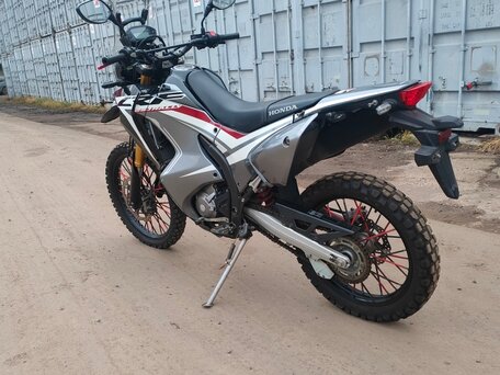 2018 Honda CRF 250L Rally, серый, 459000 рублей, вид 3