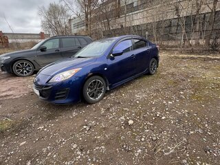 2009 Mazda 3 II (BL), синий, 480000 рублей, вид 3