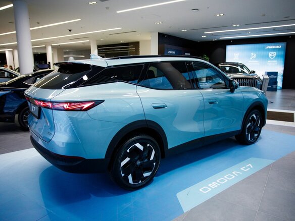2026 Omoda C7, зелёный, 3299000 рублей - вид 6