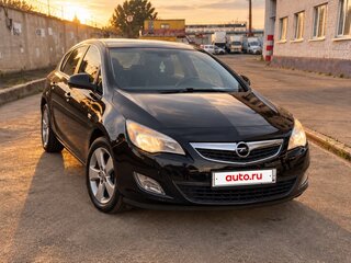2010 Opel Astra J, чёрный, 560000 рублей, вид 3