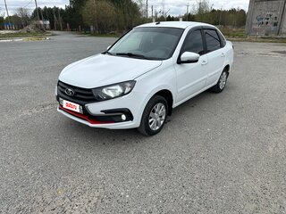 2022 Lada (ВАЗ) Granta I Рестайлинг, белый, 660000 рублей, вид 2