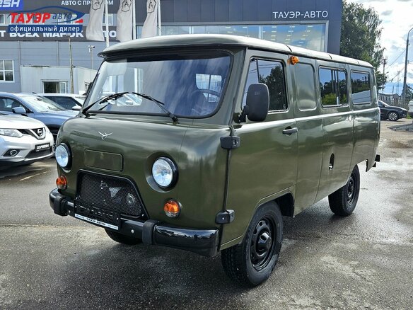 2026 УАЗ 3909, зелёный, 1745000 рублей