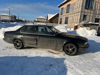 1991 BMW 7 серии 730i II (E32), чёрный, 450000 рублей, вид 3