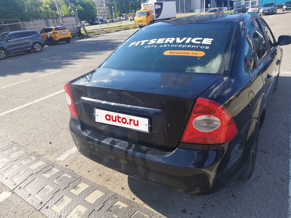 2008 Ford Focus II Рестайлинг, чёрный, 550000 рублей - вид 7