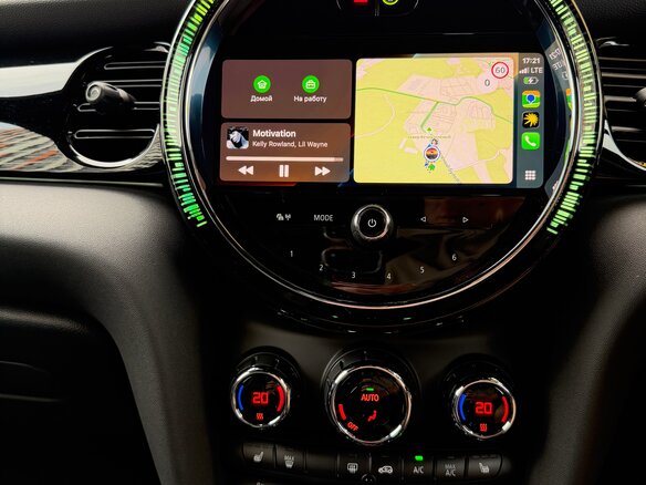 2021 Mini Hatch JCW III (F55/F56) Рестайлинг 2, синий - вид 15
