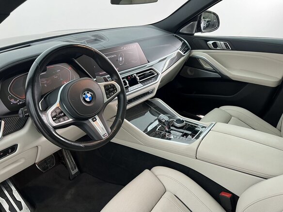 2022 BMW X6 M50i III (G06), синий, 10990000 рублей - вид 16