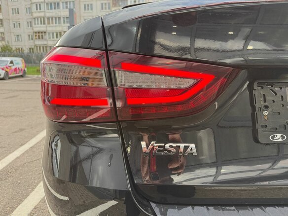 2024 Lada (ВАЗ) Vesta I Рестайлинг (NG), чёрный - вид 16