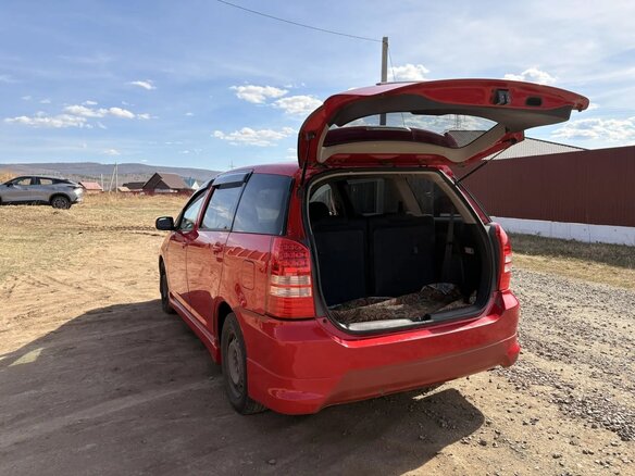 2003 Toyota Wish I, красный, 660000 рублей - вид 7